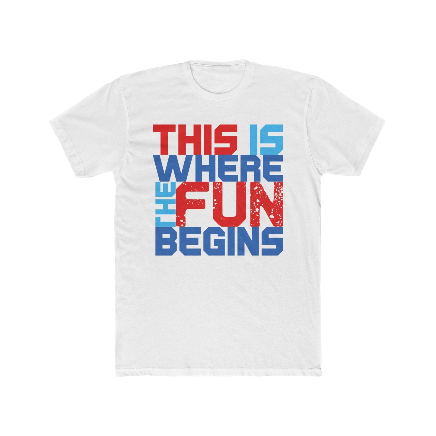 Fun Unisex Cotton Crew Tee